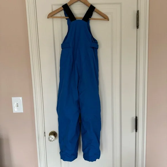 Columbia Blue Snow Bib Overalls kids size small - Picture 3 of 4